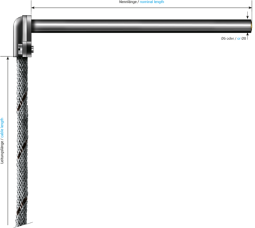 Angle thermocouple Angle thermocouple