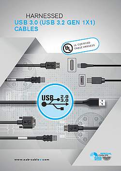 Harnessed USB 3.0 (USB 3.2 Gen 1x1) Cables Harnessed USB 3.0 (USB 3.2 Gen 1x1) Cables
